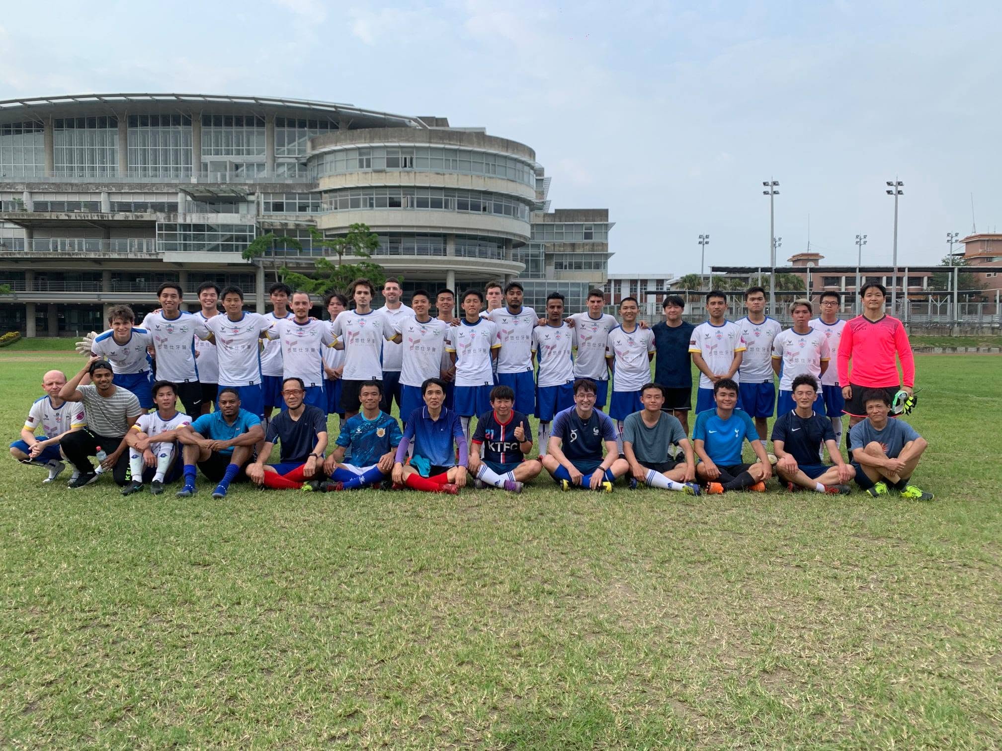 Taichung City FC match with Korean team