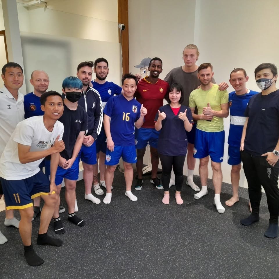 Taichung City Football Club health examination