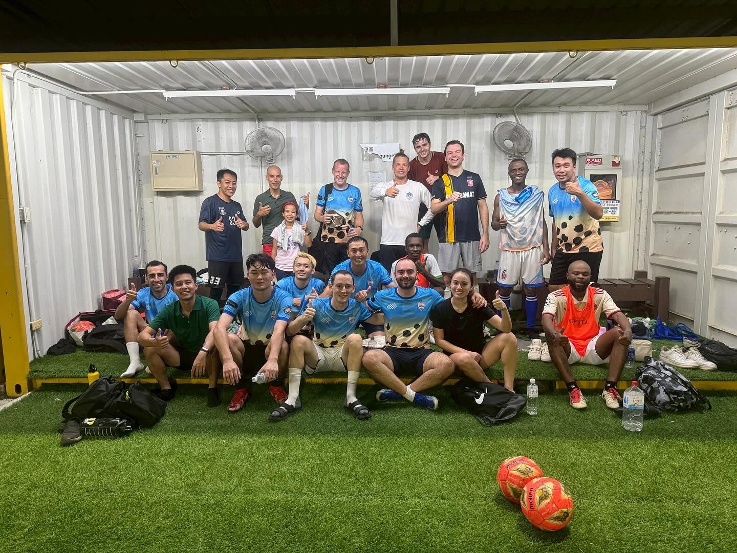 Taichung City FC practice at CHIGGIA